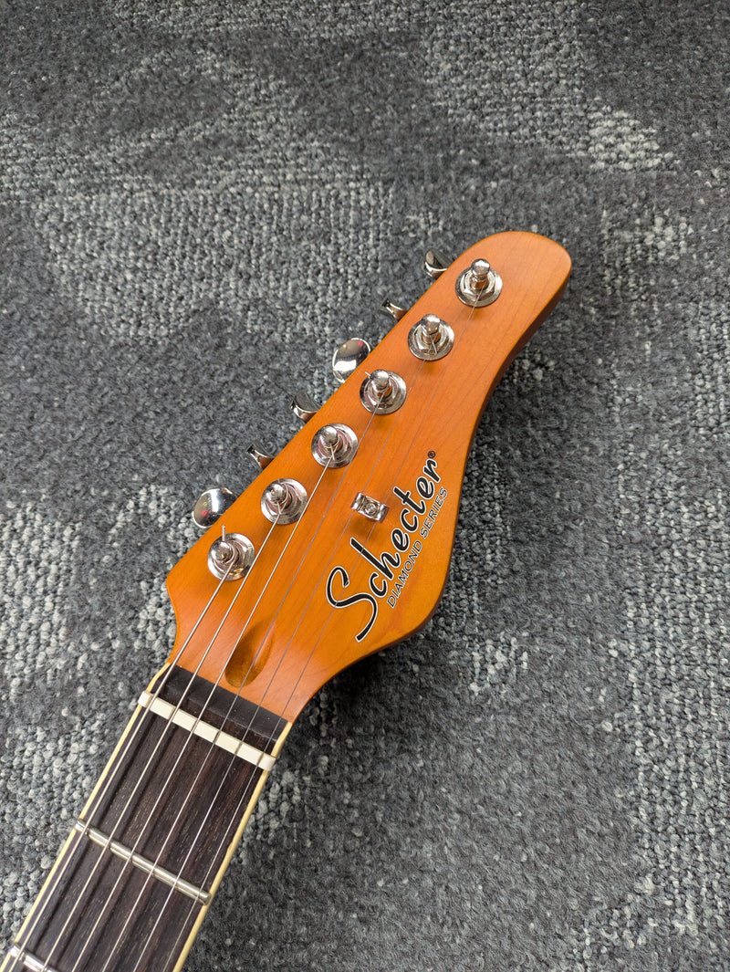 Schecter PT Special Electric Guitar 2021 Aqua Burst Pearl