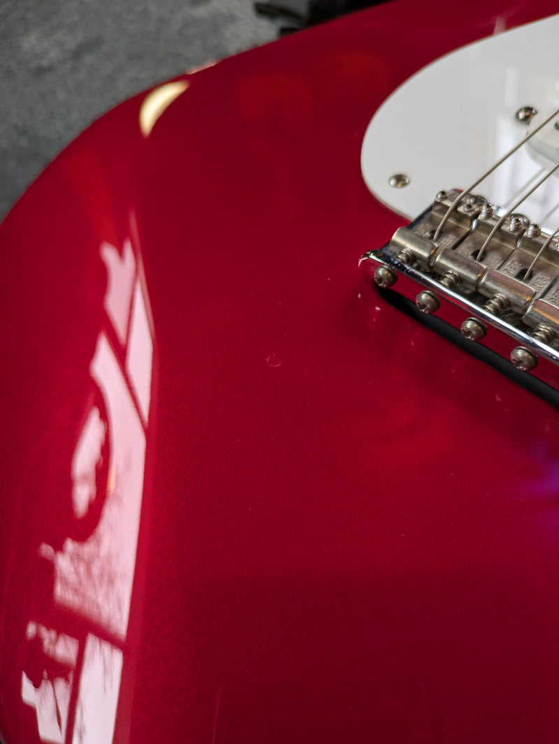 Fender Jimmy Vaughan Signature Stratocaster 1996 Candy Apple Red w/Fender Gig Bag