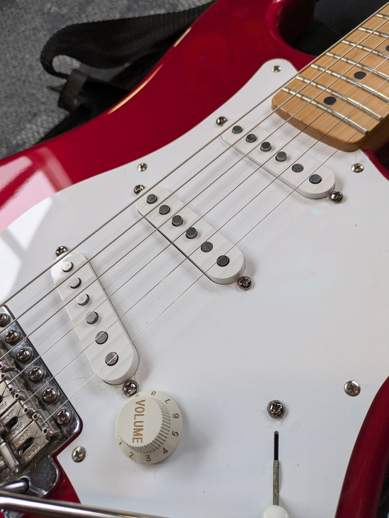 Fender Jimmy Vaughan Signature Stratocaster 1996 Candy Apple Red w/Fender Gig Bag