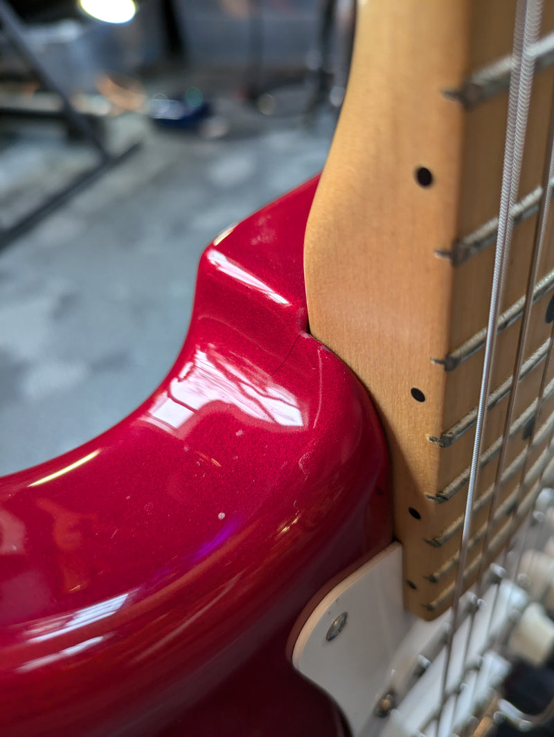 Fender Jimmy Vaughan Signature Stratocaster 1996 Candy Apple Red w/Fender Gig Bag