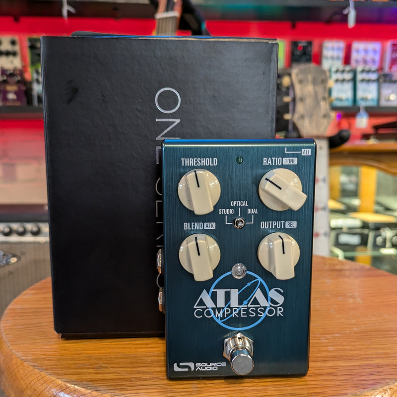 Source Audio One Series Atlas Compressor Pedal w/Box & Power