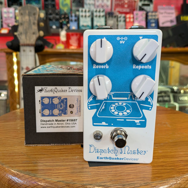 EarthQuaker Devices Dispatch Master V3 Digital Delay & Reverb Pedal 2018 w/Box #15687