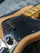 Squier Classic Vibe '70s Jazz Bass 2024 Natural w/Fender Gig Bag