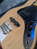 Squier Classic Vibe '70s Jazz Bass 2024 Natural w/Fender Gig Bag