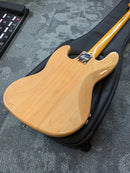 Squier Classic Vibe '70s Jazz Bass 2024 Natural w/Fender Gig Bag