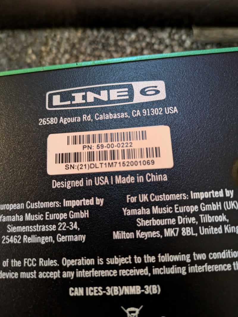 Line 6 DL4 MkII Delay Modeler Pedal w/Box & Power