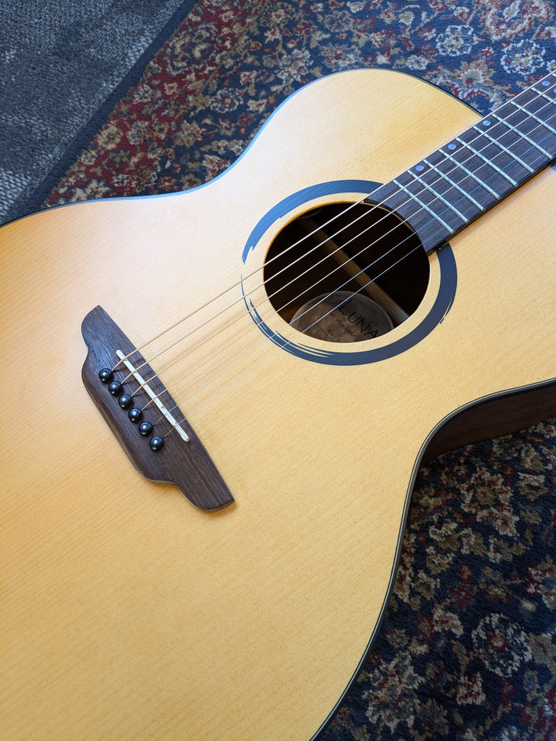Luna Wabi Sabi Series Folk Acoustic-Electric 2022 Natural
