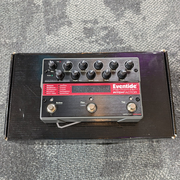 Eventide PitchFactor Harmonizer Processor Pedal w/Box & Power #PF09739