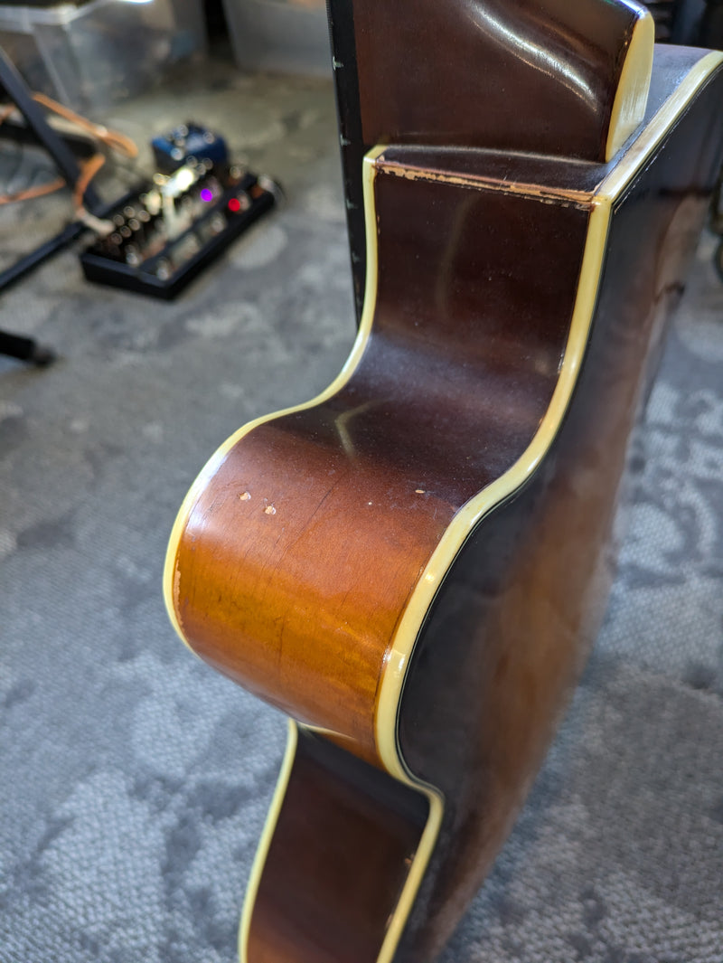 Kay K-5965 4-String Electric Bass c1950s Sunburst