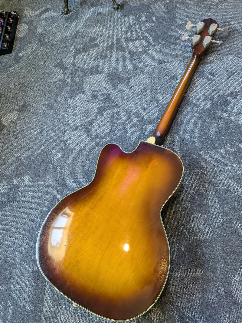 Kay K-5965 4-String Electric Bass c1950s Sunburst