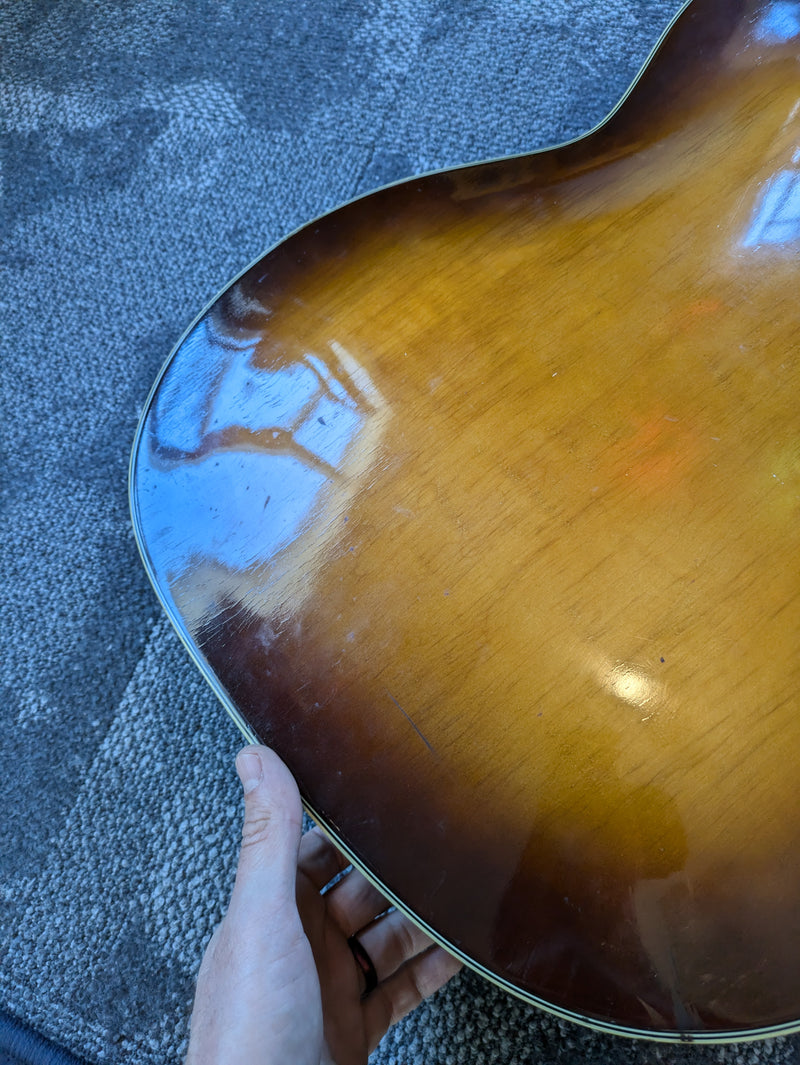 Kay K-5965 4-String Electric Bass c1950s Sunburst
