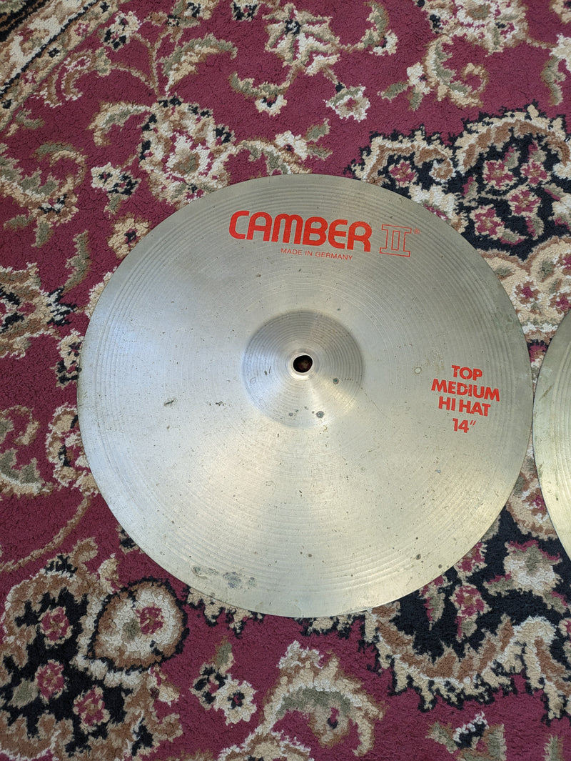 Camber III Germany 14" Hi-Hat Cymbals
