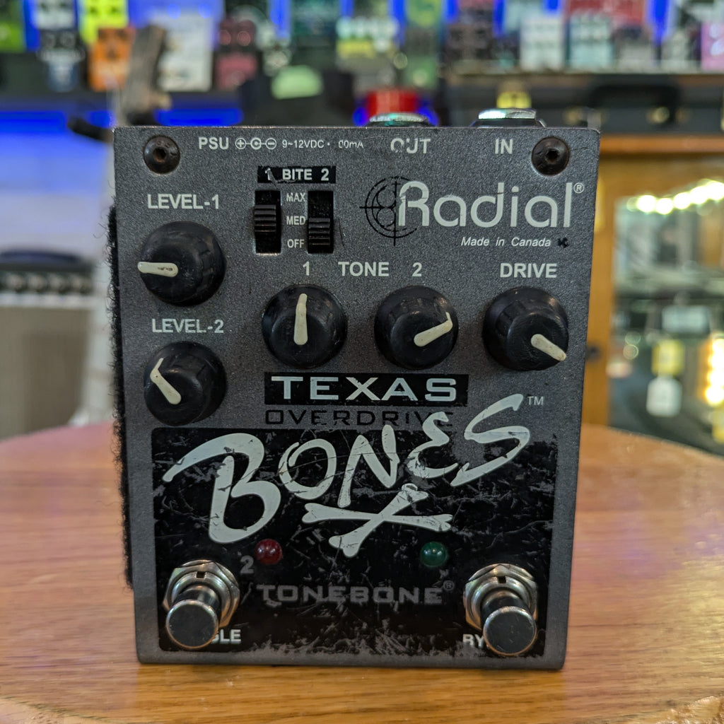 tonebone pedal Radial Tonebone Bones Texas Overdrive Pedal #NA