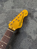 Vintage V6 Paul Rose Signature Electric Guitar Distressed Sunset Sunburst