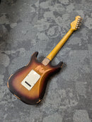 Vintage V6 Paul Rose Signature Electric Guitar Distressed Sunset Sunburst