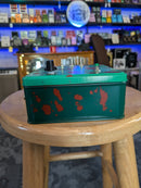 JTH Electronics 3-Pickup Piezo Noisebox "Fish" Two-Tone Green/Rust (6x6x3")