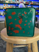 JTH Electronics 3-Pickup Piezo Noisebox "Fish" Two-Tone Green/Rust (6x6x3")