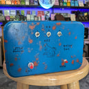 JTH Electronics 3-Pickup Piezo Noisebox "Dinosaur" Blue-Pink/Rust (8.5x6x3")