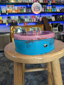 JTH Electronics 3-Pickup Piezo Noisebox "Lighthouse" Pink-Blue/Rust (7x7x3")