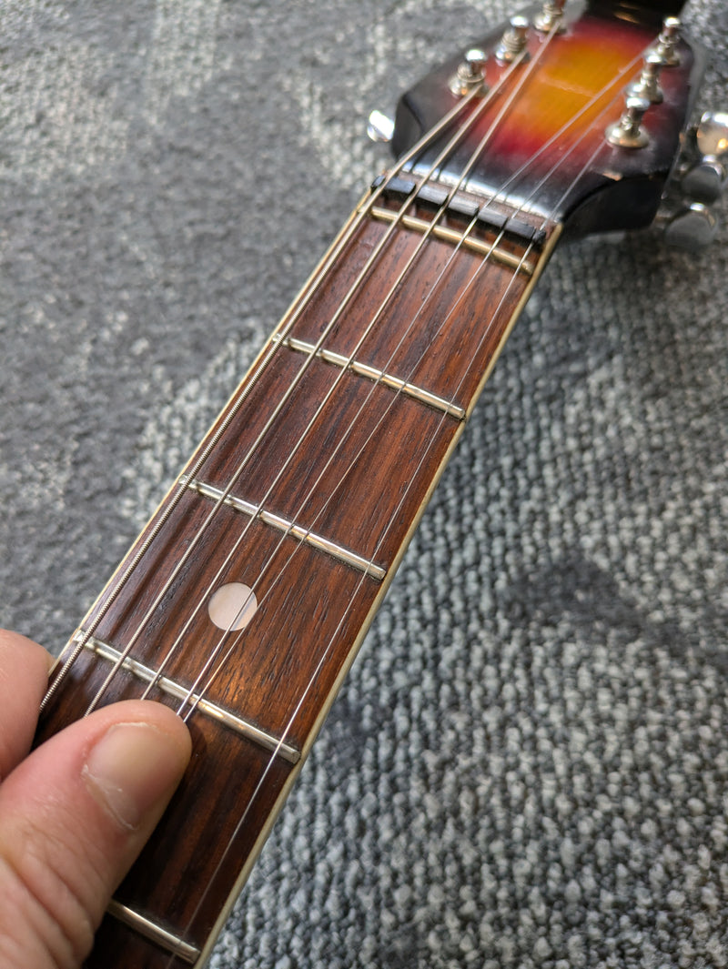 BlackJack Viola Electric Guitar Hollowbody Sunburst c1966-67 Japan