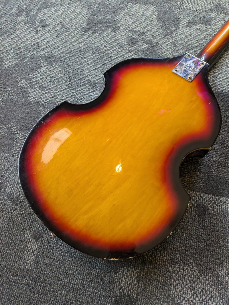 BlackJack Viola Electric Guitar Hollowbody Sunburst c1966-67 Japan