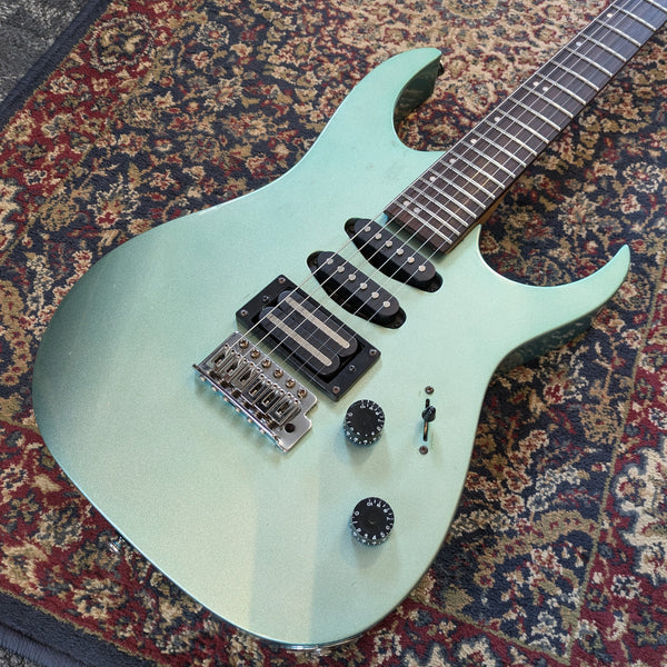 Washburn WR-150 HSS Electric Guitar c1990s Light Blue #NA