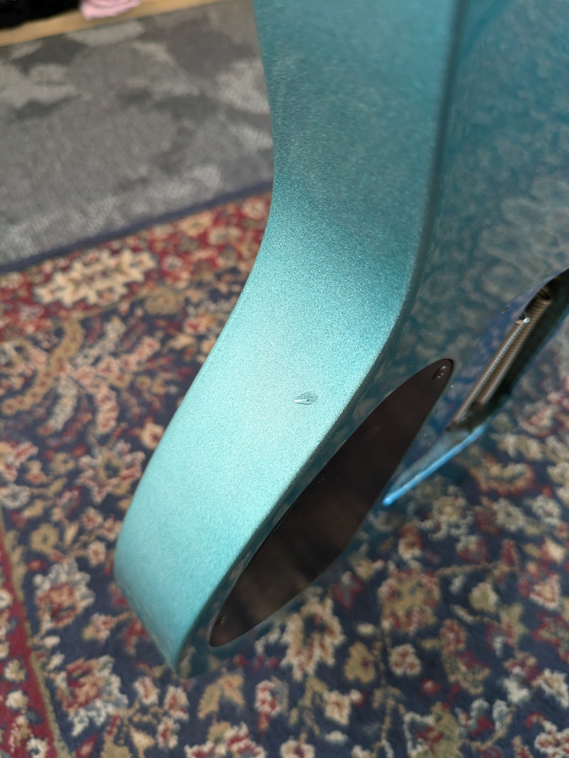 Washburn WR-150 HSS Electric Guitar c1990s Light Blue