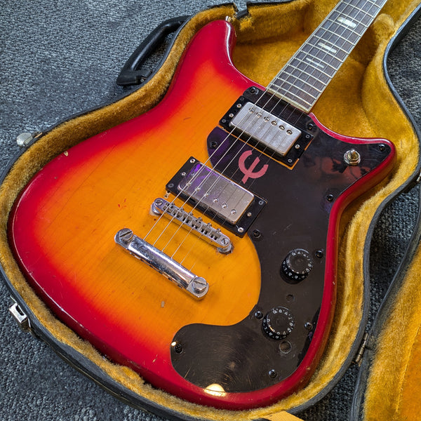 Epiphone Wilshire Electric Guitar 1970s Sunburst Japan w/Case