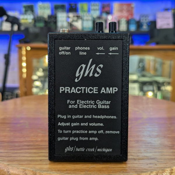 GHS Guitar Headphone Practice Amp c1990s