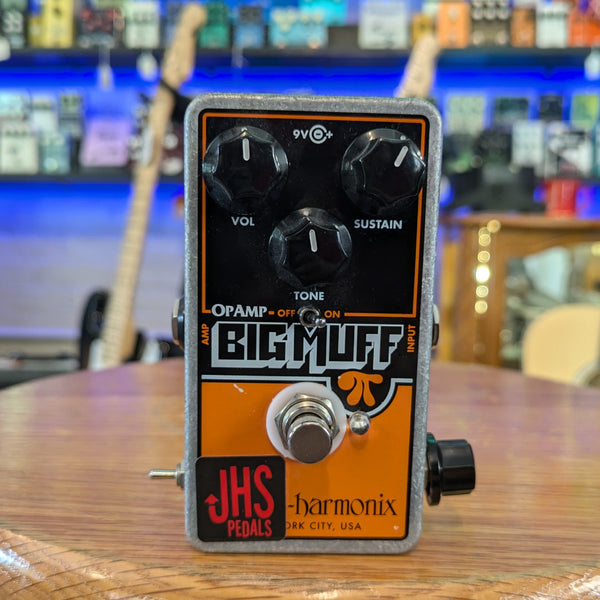 JHS Electro-Harmonix Op Amp Big Muff Pi Reissue with "Pumpkin Patch" Mod 2018 #201810284031