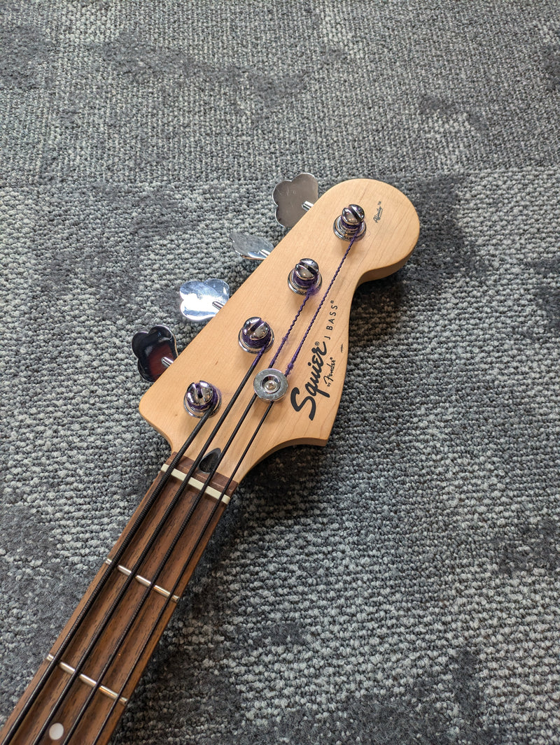Squier Affinity Jazz Bass 2008 Black *Custom Pickguard/Labella Flatwounds*