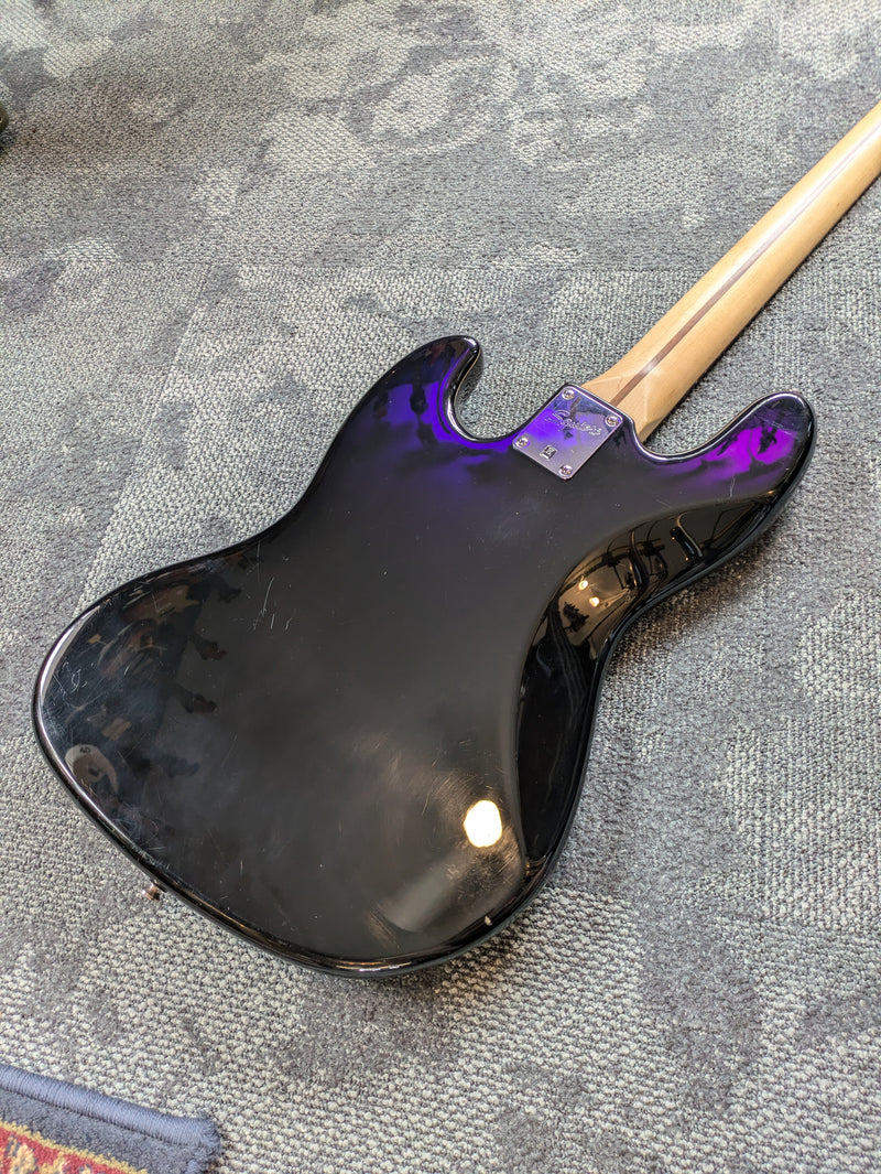 Squier Affinity Jazz Bass 2008 Black *Custom Pickguard/Labella Flatwounds*