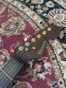 Warmoth Semi-Hollow S-Style Pearl White Electric Guitar w/Van Zandt Blues Pickups