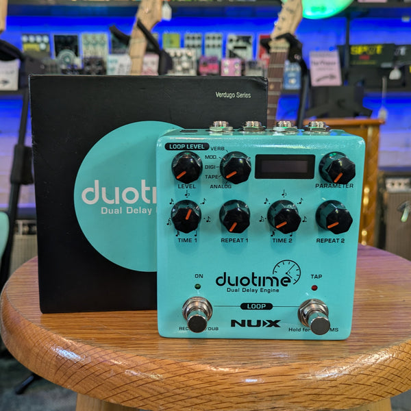 NuX NDD-6 DuoTime Dual Delay Engine Pedal w/Box #NDD621C10867