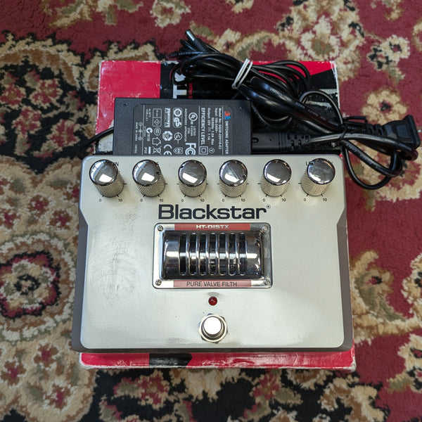 Blackstar HT-DISTX High-Gain Valve Distortion Pedal e/Box & 22V Power Supply #130409HCA049