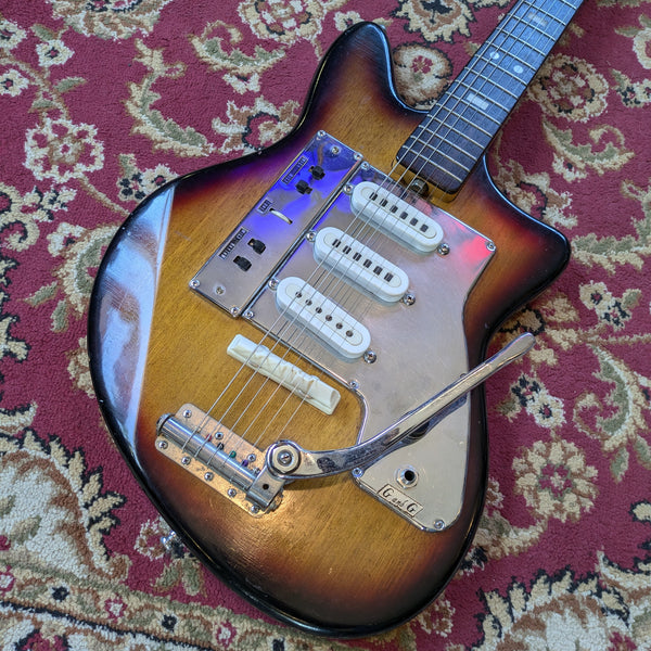 Guyatone LG-130T 1965 Sunburst