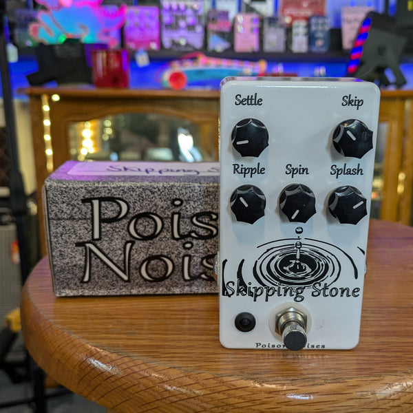 Poison Noises Skipping Stone Delay Pedal w/Box #017