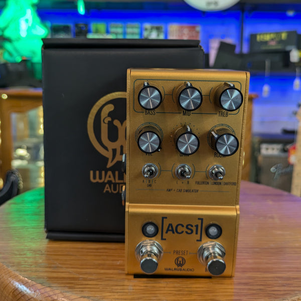 Walrus Audio Mako ACS1 Amp + Cab Simulator Pedal w/Box #10579402