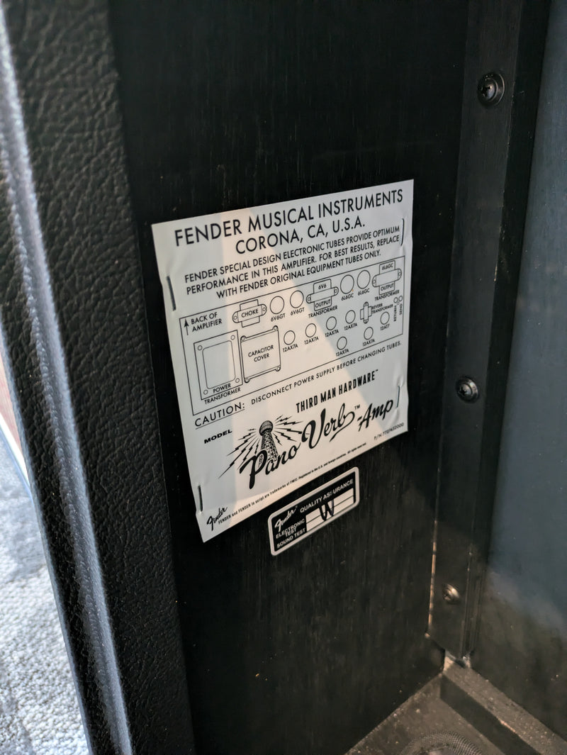 Fender Pano Verb Jack White Signature 70-Watt 1x15" / 1x10" Guitar Combo