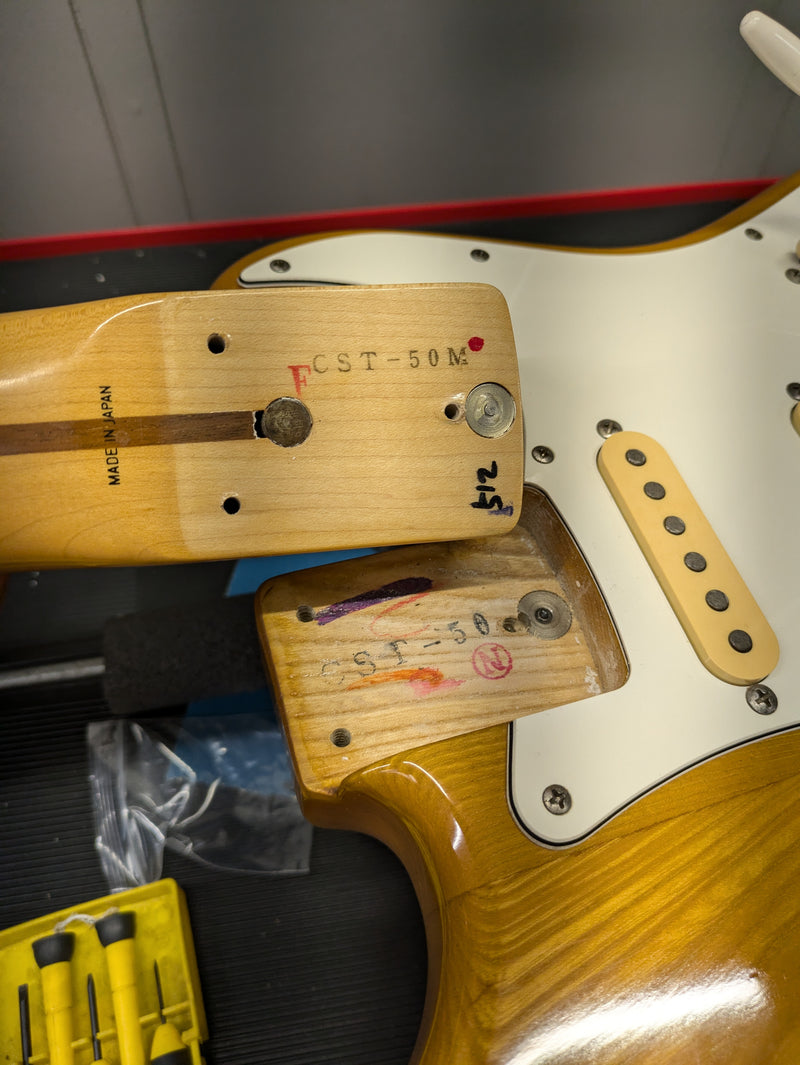 Fender ST-72 Stratocaster 1986 Japan Natural w/Case