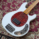 Sterling By Music Man StingRay Classic RAY24CA Bass Guitar Olympic White
