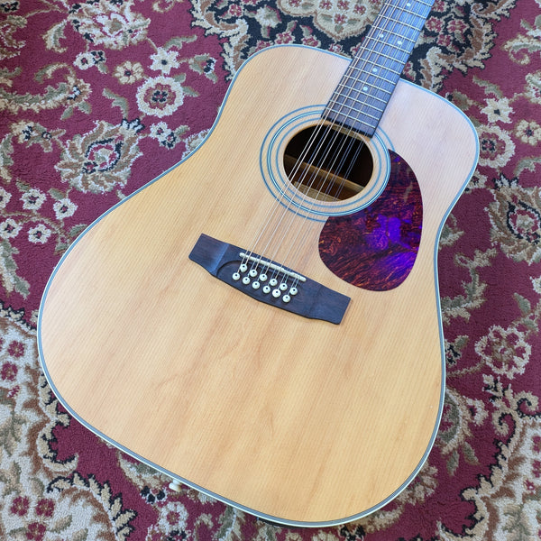 Cort Earth 70E 12-String Acoustic Electric 2012 Natural Satin #120808191