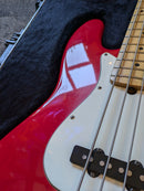 Fender American Standard Jazz Bass 2001 Hot Rod Red w/Case