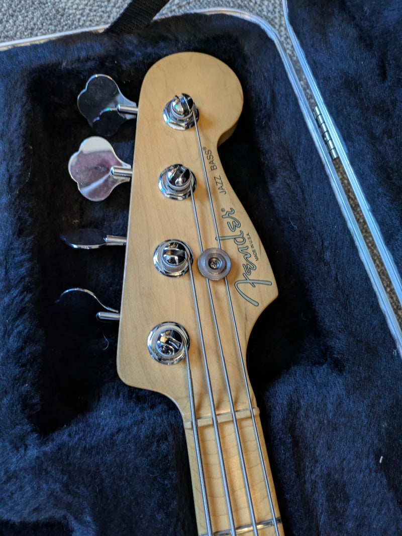 Fender American Standard Jazz Bass 2001 Hot Rod Red w/Case
