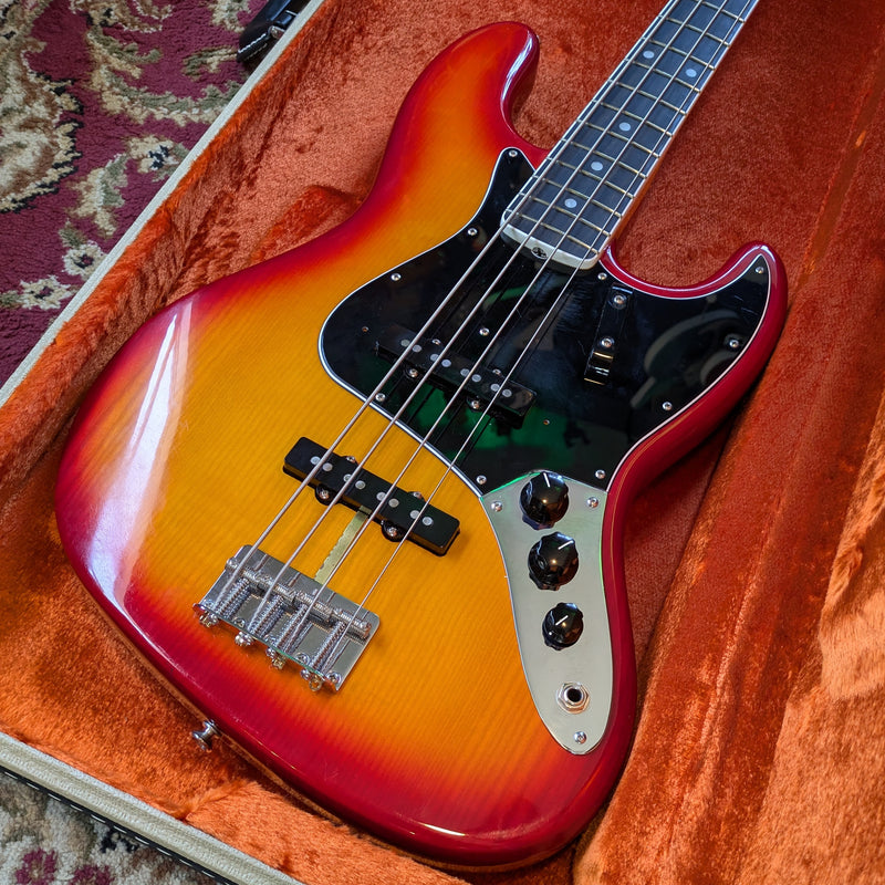 Fender Rarities Series Flame Ash Top American Original '60s Jazz Bass 2019 Plasma Red Burst w/Case & COA