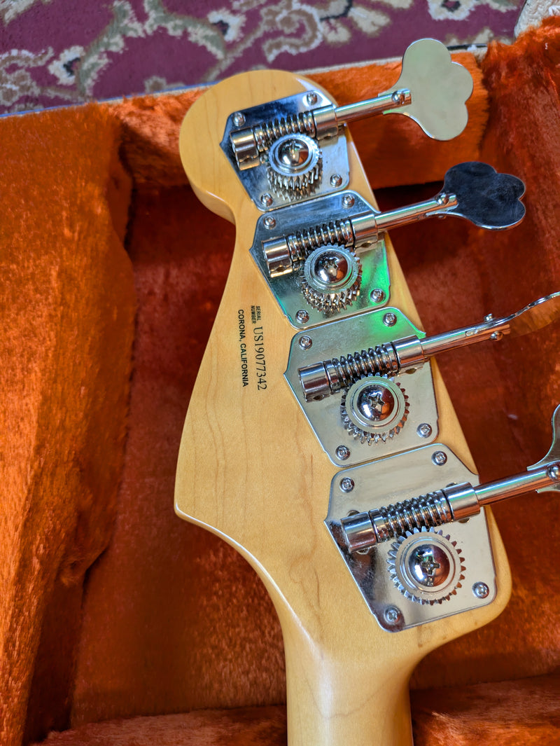 Fender Rarities Series Flame Ash Top American Original '60s Jazz Bass 2019 Plasma Red Burst w/Case & COA