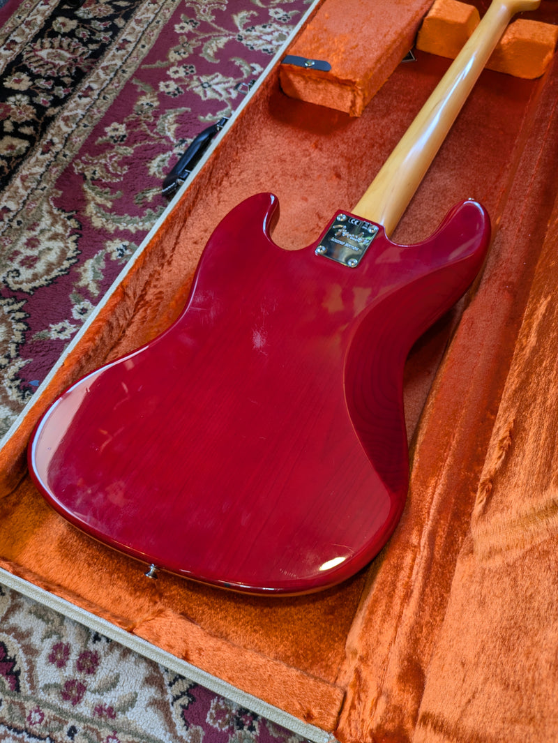 Fender Rarities Series Flame Ash Top American Original '60s Jazz Bass 2019 Plasma Red Burst w/Case & COA