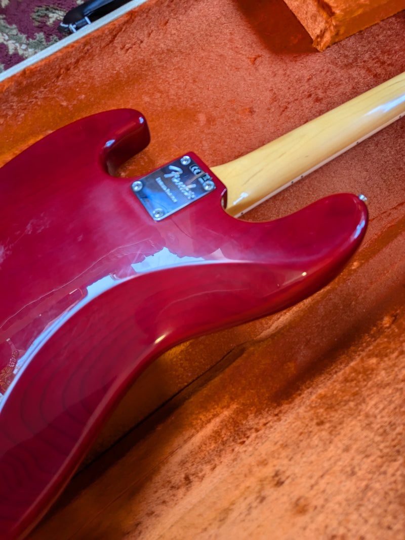 Fender Rarities Series Flame Ash Top American Original '60s Jazz Bass 2019 Plasma Red Burst w/Case & COA