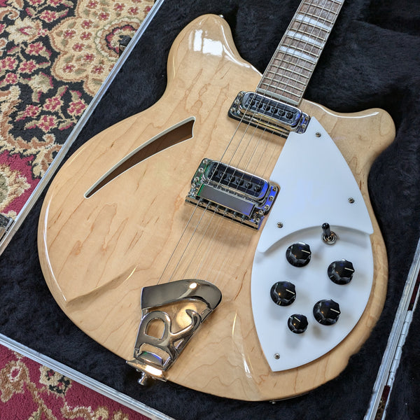 Rickenbacker 360 Electric Guitar 2022 Natural w/Ric Case #30774