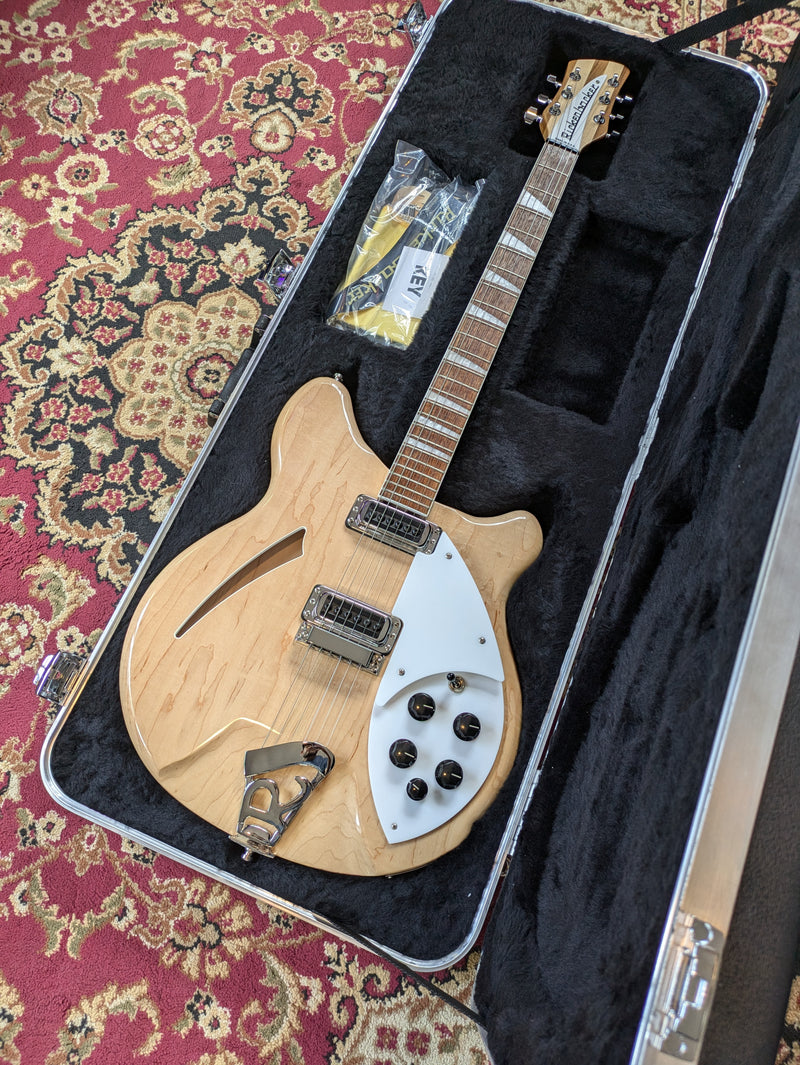 Rickenbacker 360 Electric Guitar 2022 Natural w/Ric Case